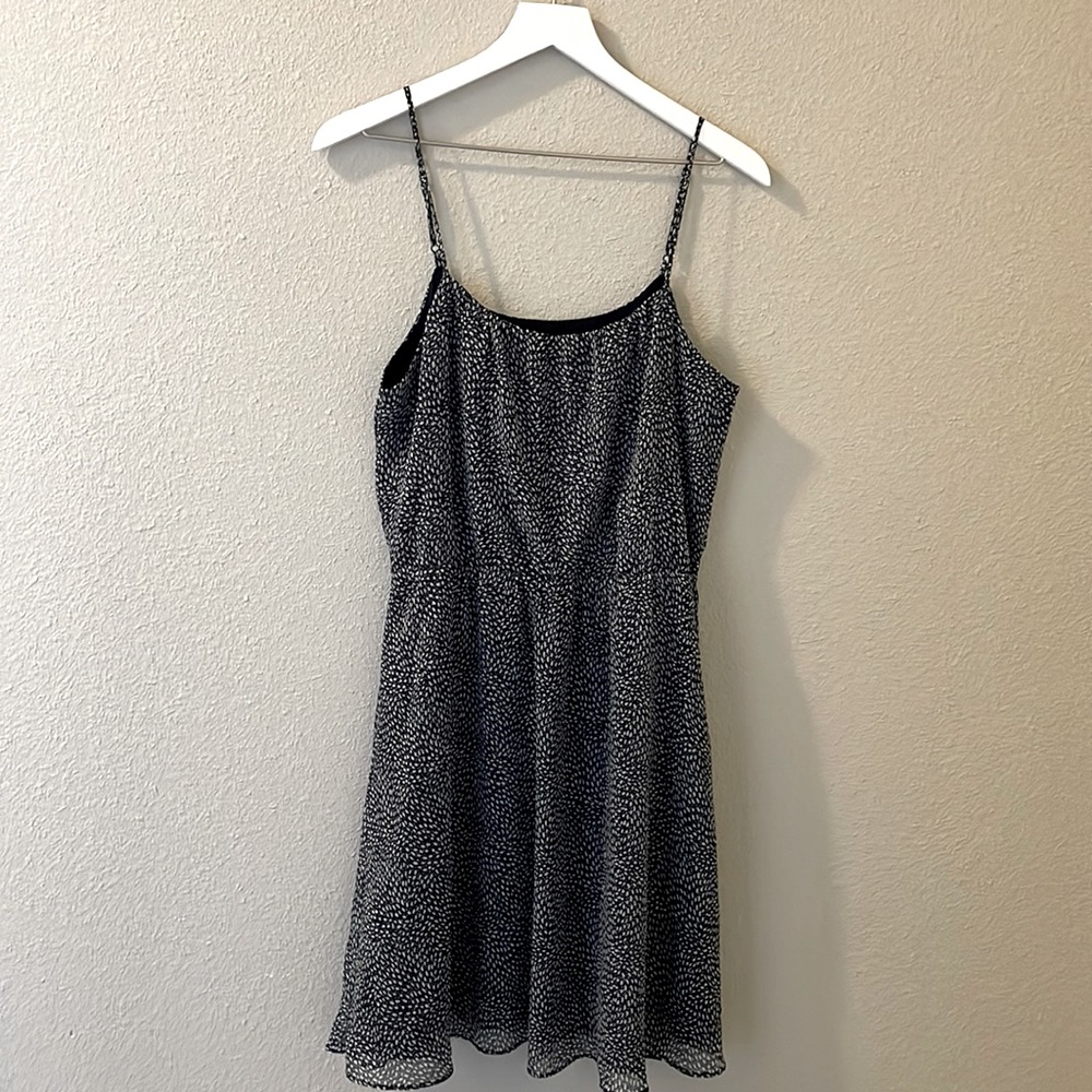 Loft Navy and White Sundress